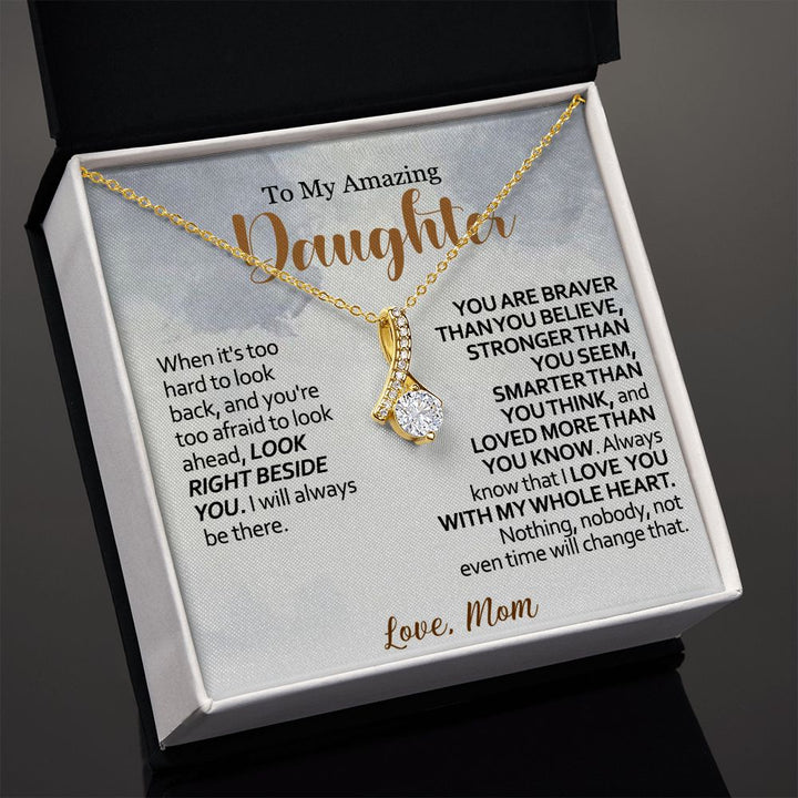 To My Daughter – Bravery and Love Necklace