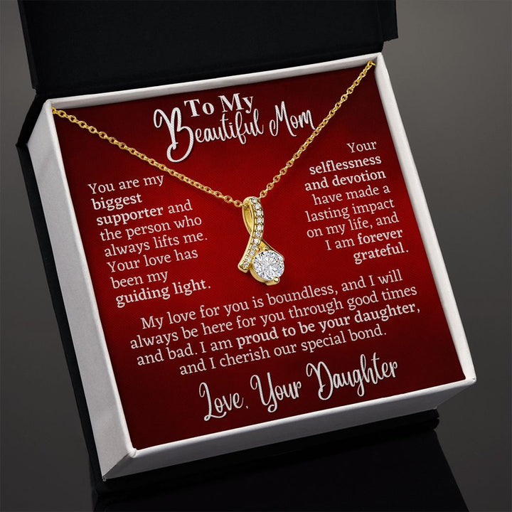 Alluring Beauty Necklace Gift for Mom