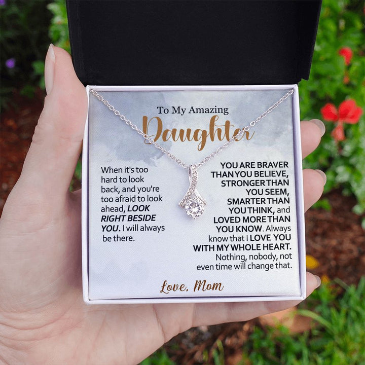 To My Daughter – Bravery and Love Necklace