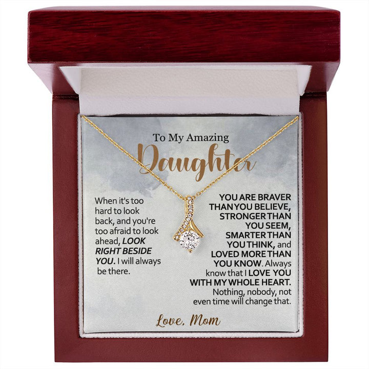 To My Daughter – Bravery and Love Necklace