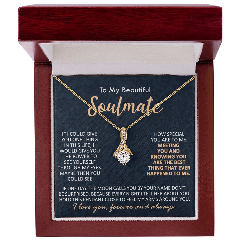 Soulmate Love Necklace from the Heart