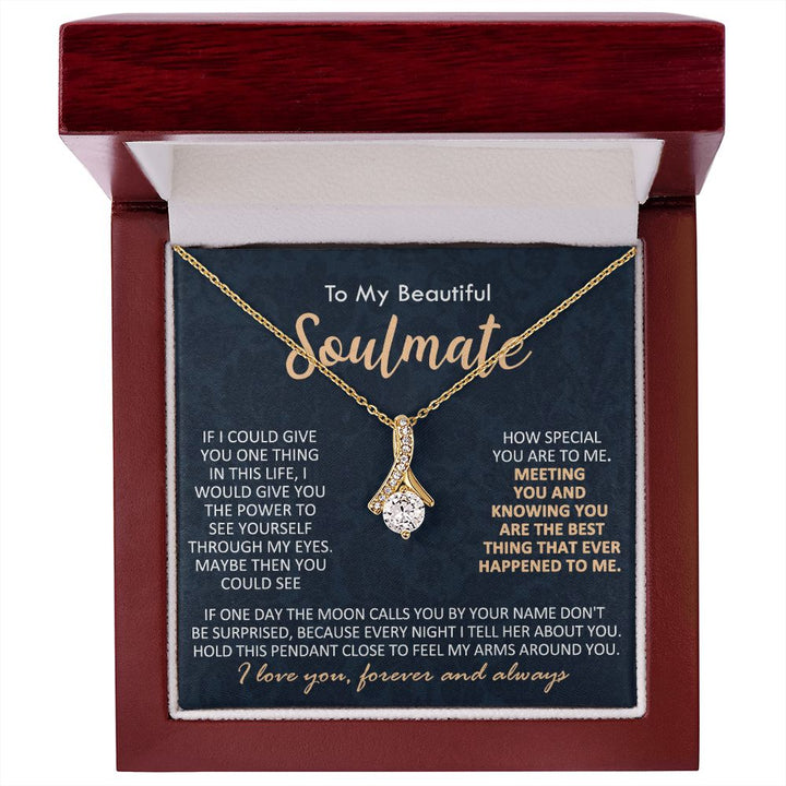 Soulmate Love Necklace from the Heart