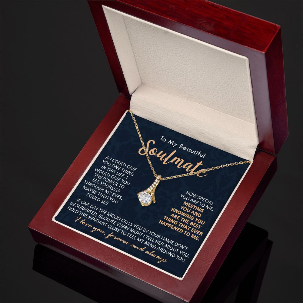 Soulmate Love Necklace from the Heart