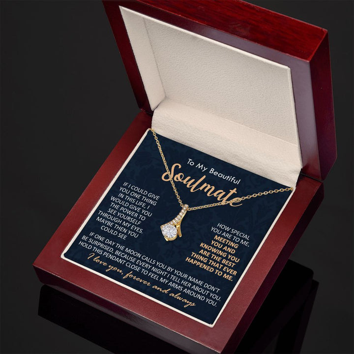 Soulmate Love Necklace from the Heart