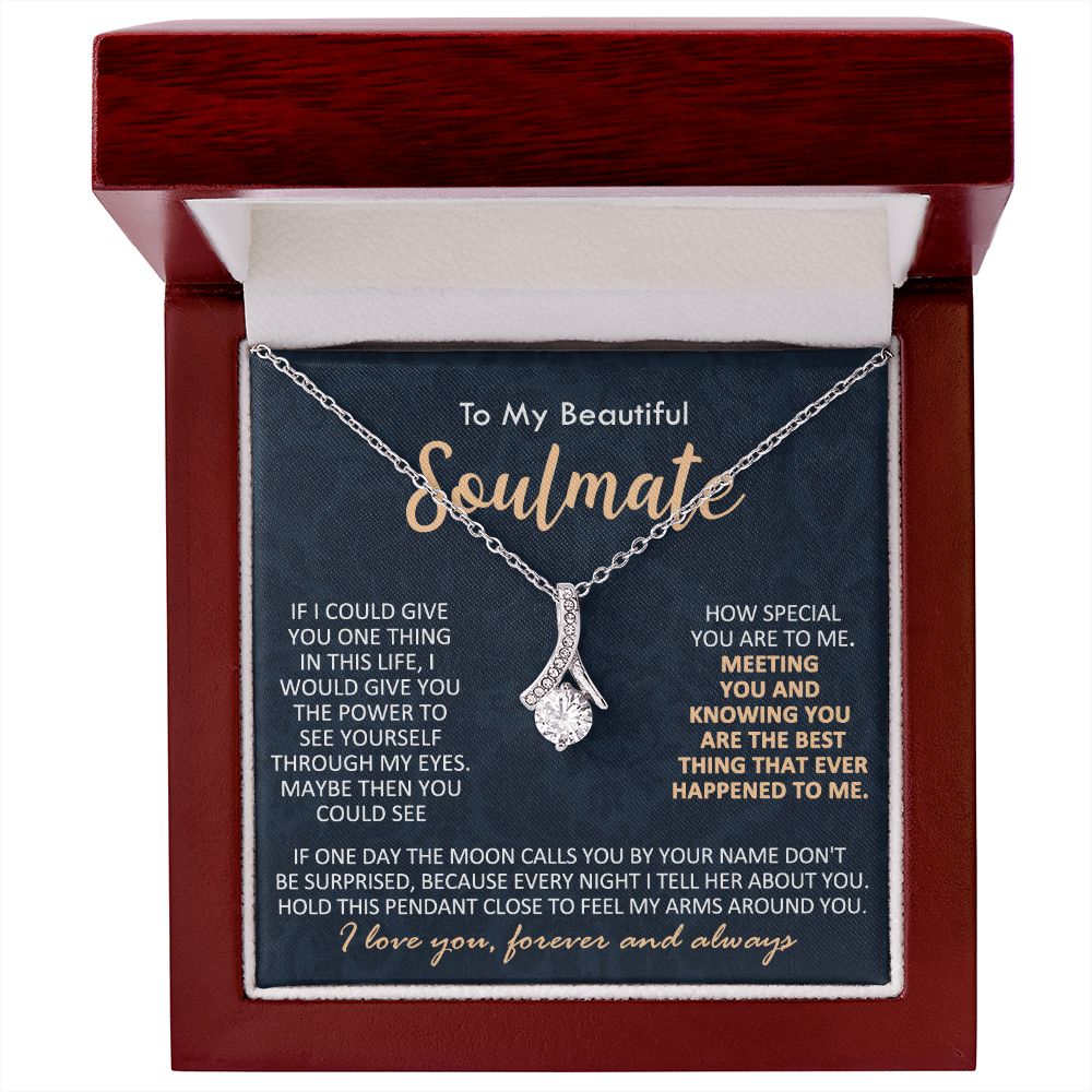 Soulmate Love Necklace from the Heart