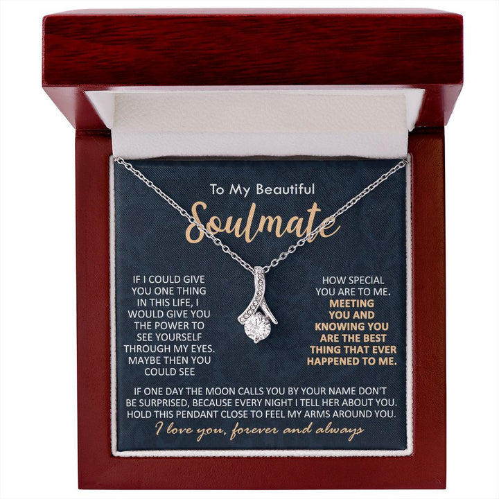 Soulmate Love Necklace from the Heart