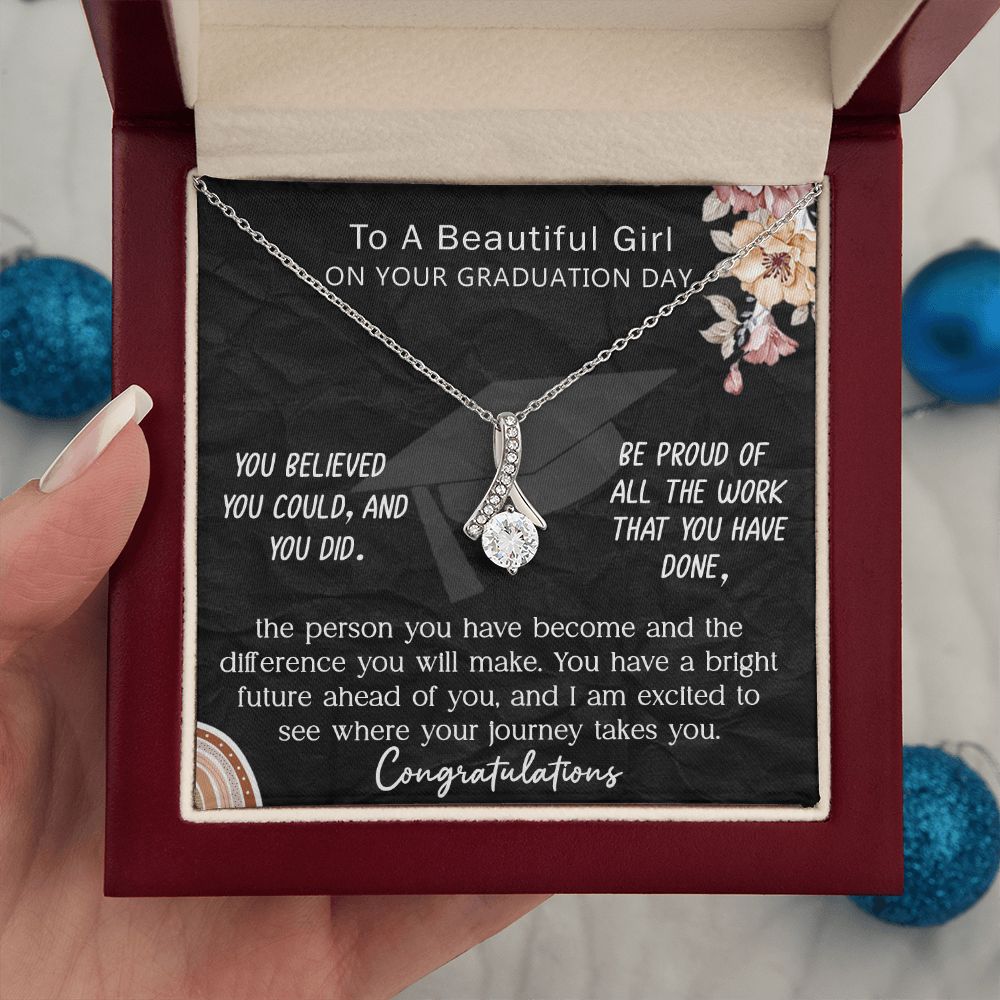 Personalized Graduation Gift for A Beautiful Girl