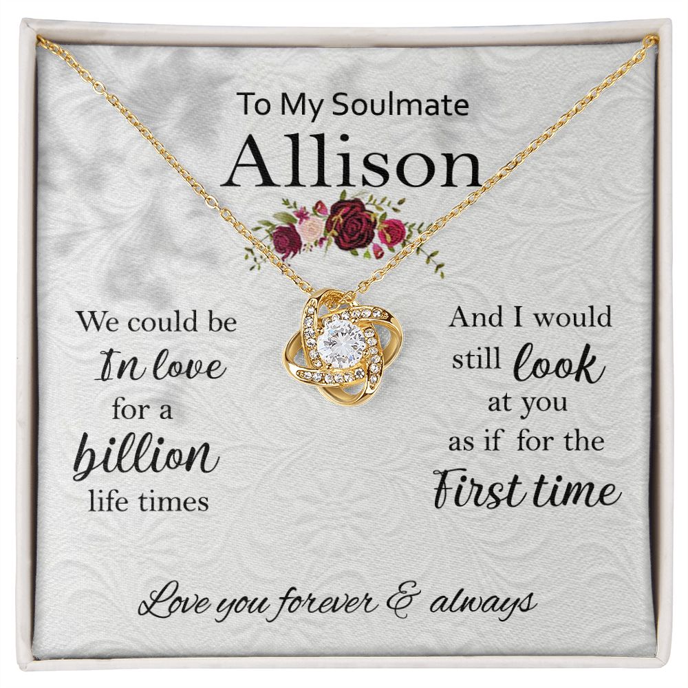 Personalized Gift For Soulmate - I will Always Love You