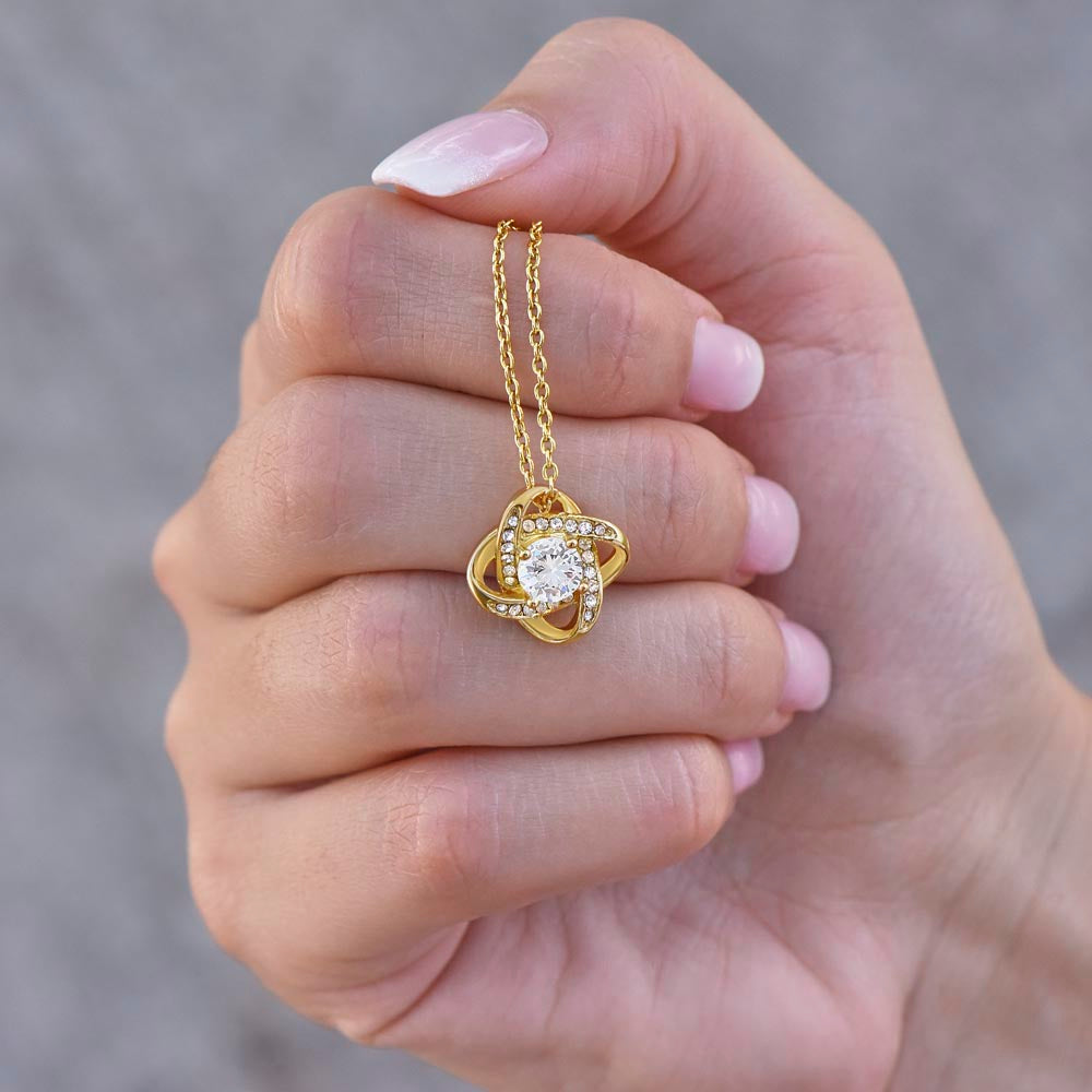 Forever Love Knot Necklace for Mom
