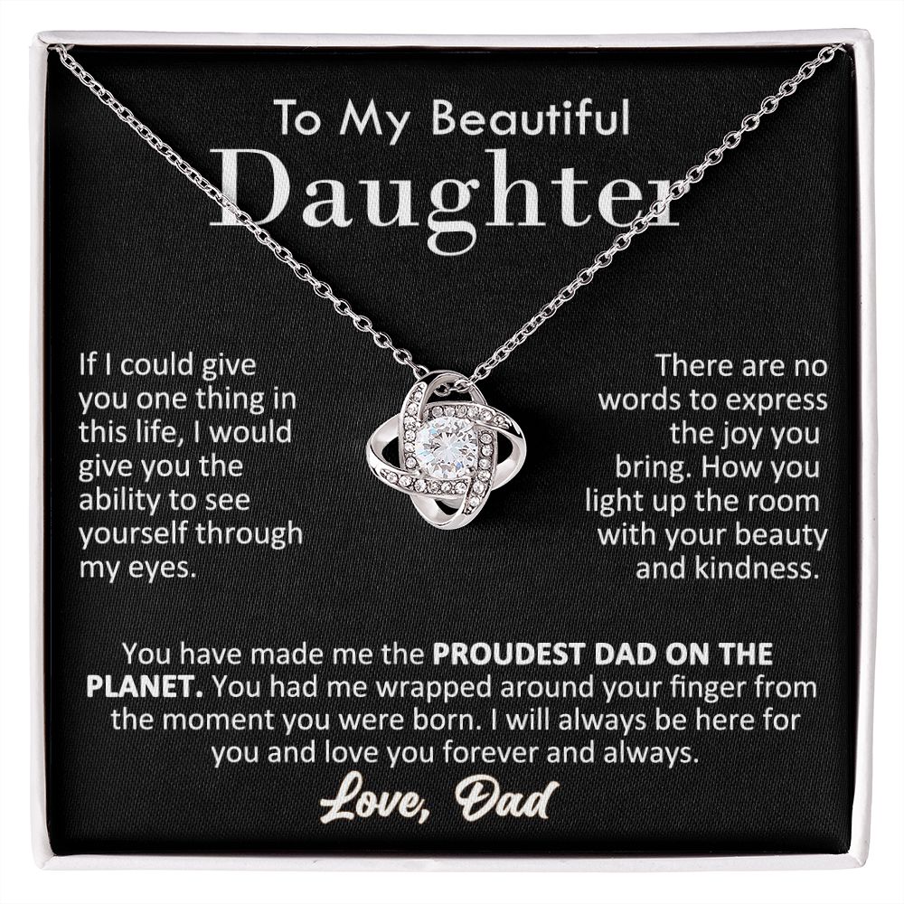 proud father to daughter gift