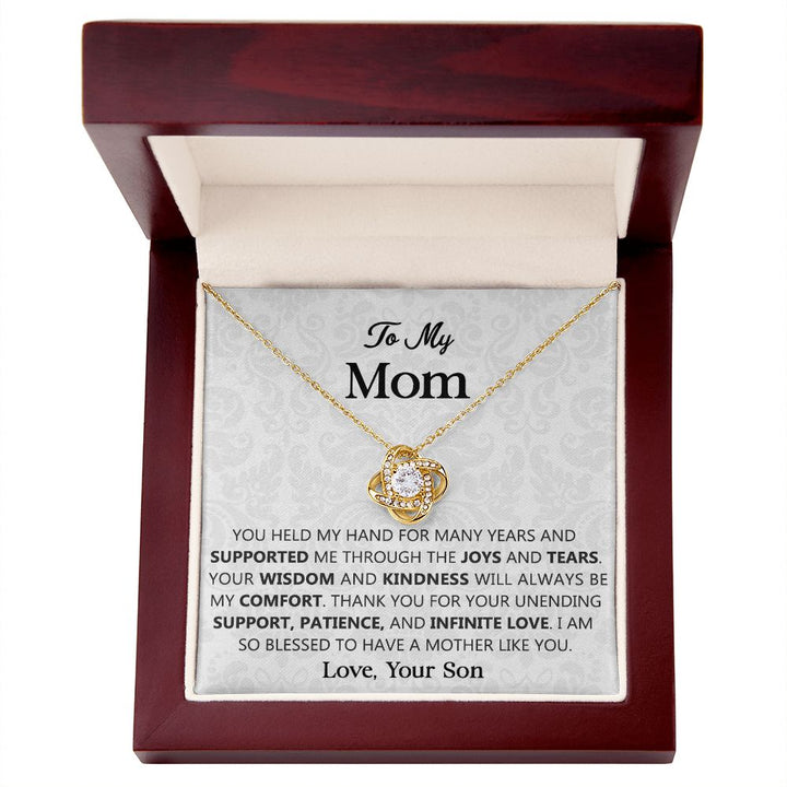 To My Mom Necklace from Son