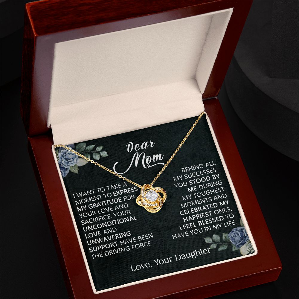 Unwavering Love Necklace Gift for Mom