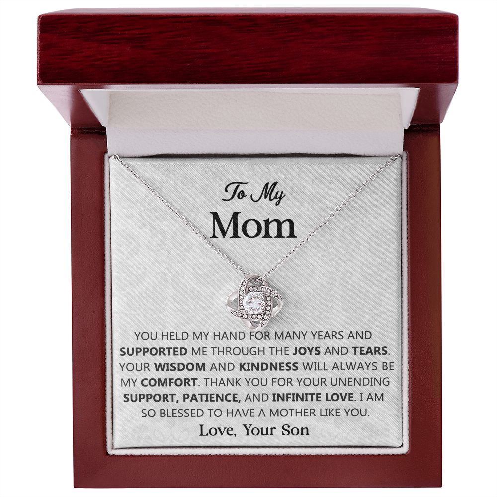 To My Mom Necklace from Son