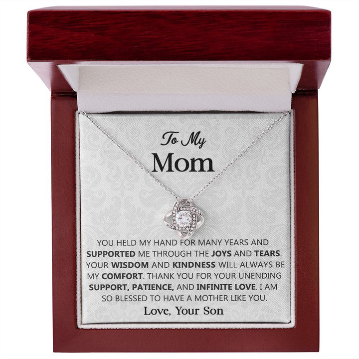 To My Mom Necklace from Son
