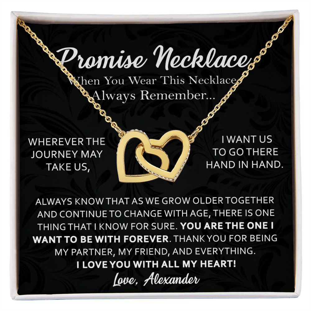 Personalized Promise Necklace for Her