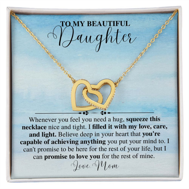 Squeeze Heart Necklace from Mom to Daughter