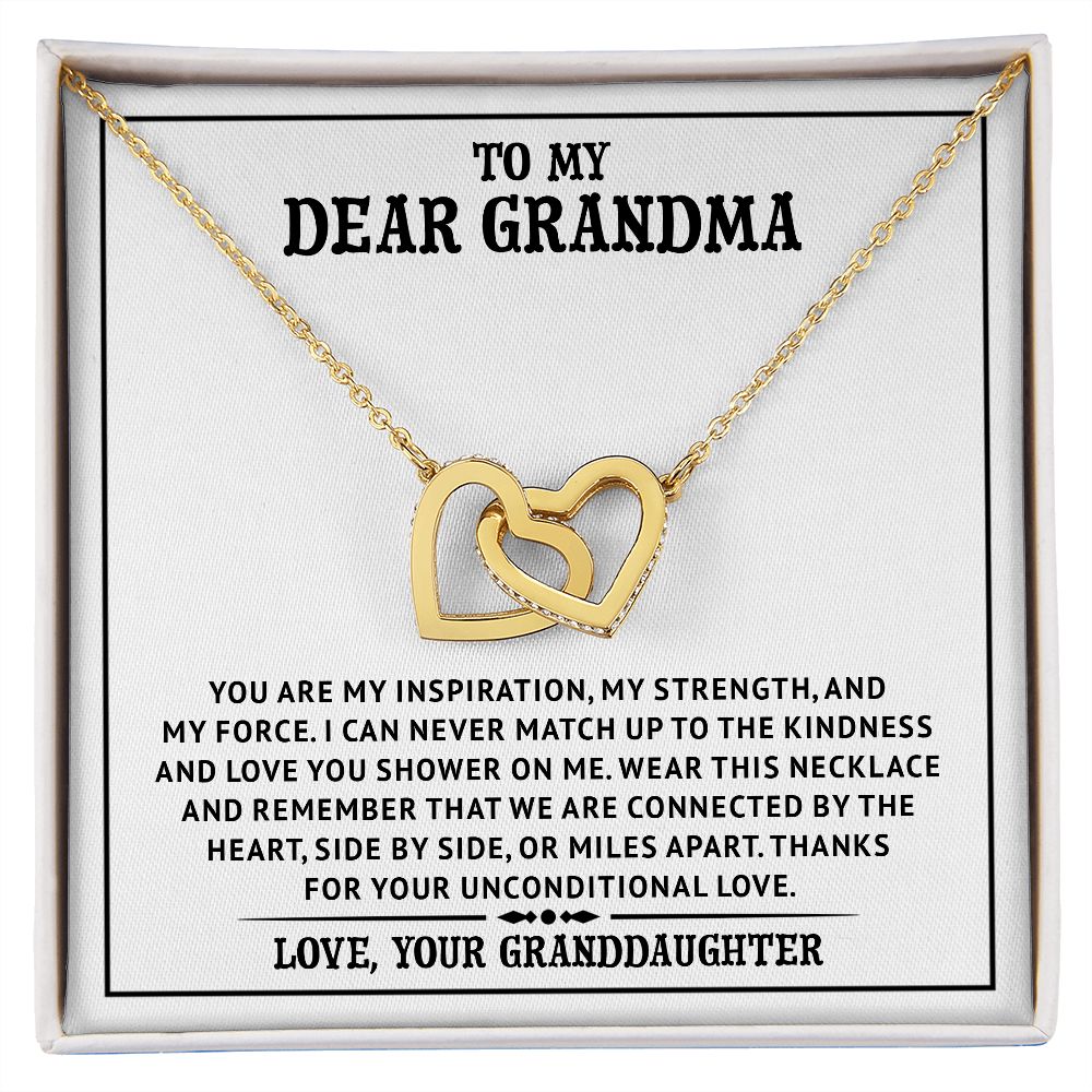 Loving Gift For Grandma From Granddaughter