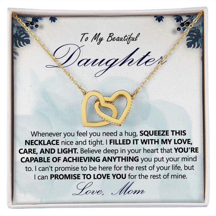Hug-Inspired Necklace from Mom to Daughter