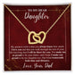 Loving Necklace Gift From Father To Daughter