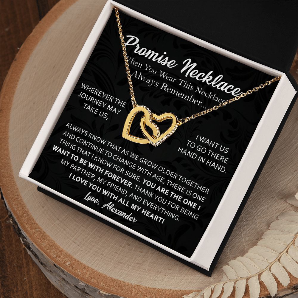Personalized Promise Necklace for Her