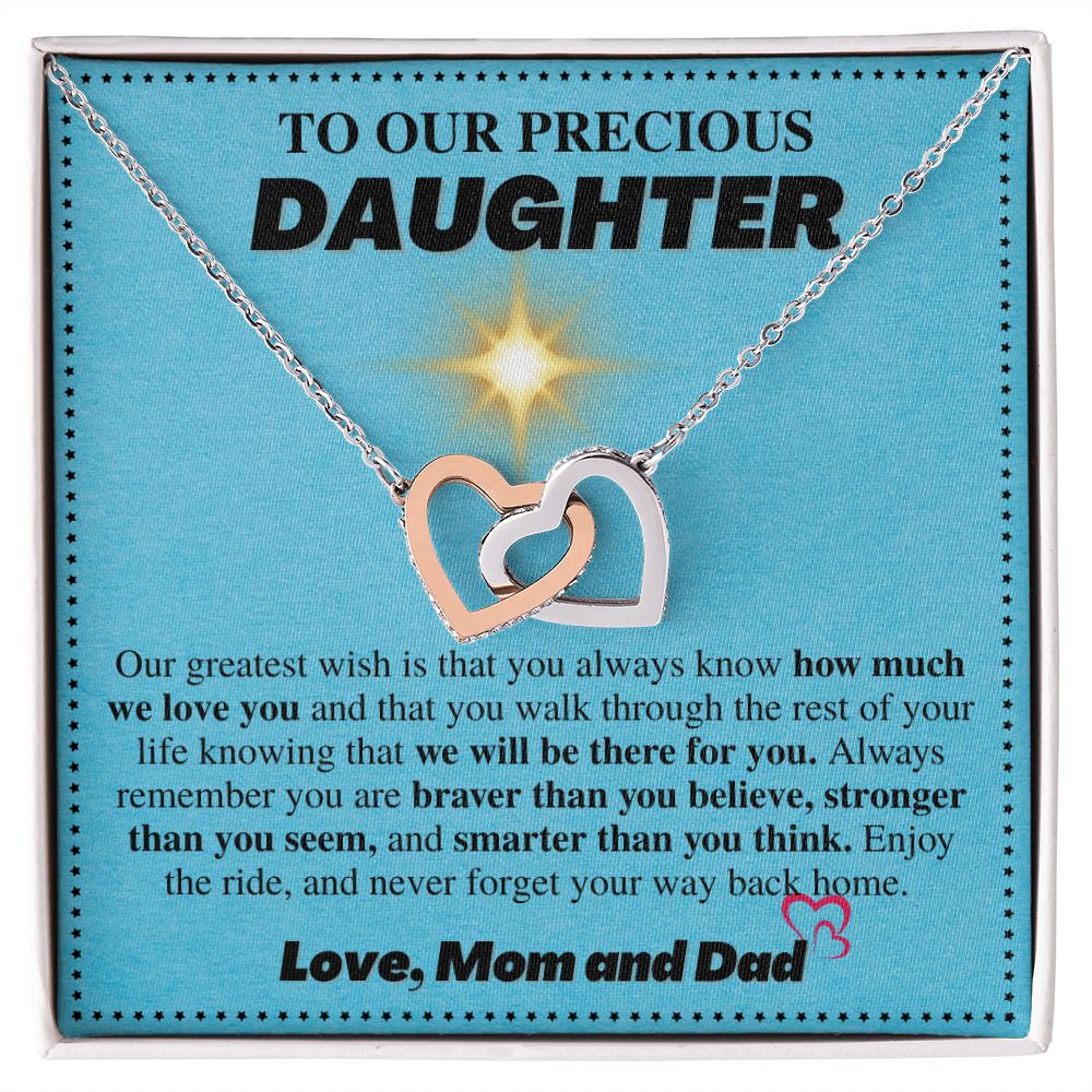 To Our Dearest Daughter Necklace