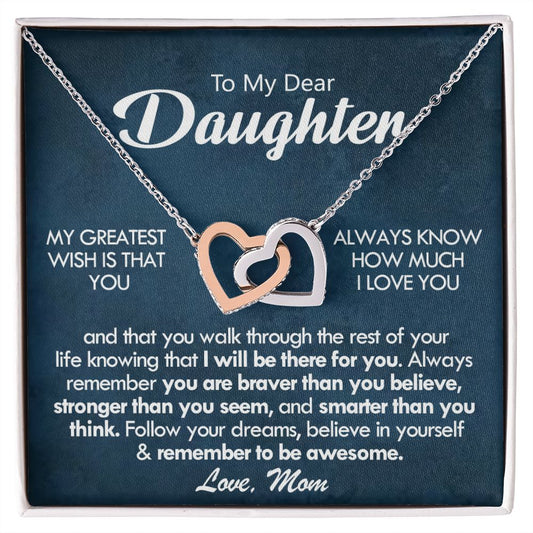 Remember To Be Awesome - Heartfelt Gift To Daughter