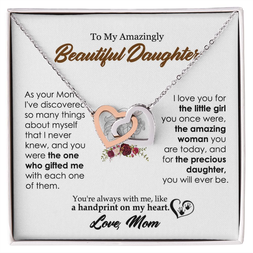 interlocking necklace for daughter
