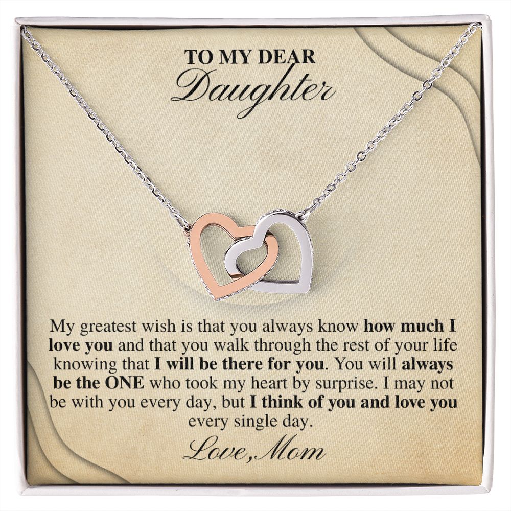 Necklace gift for daughter