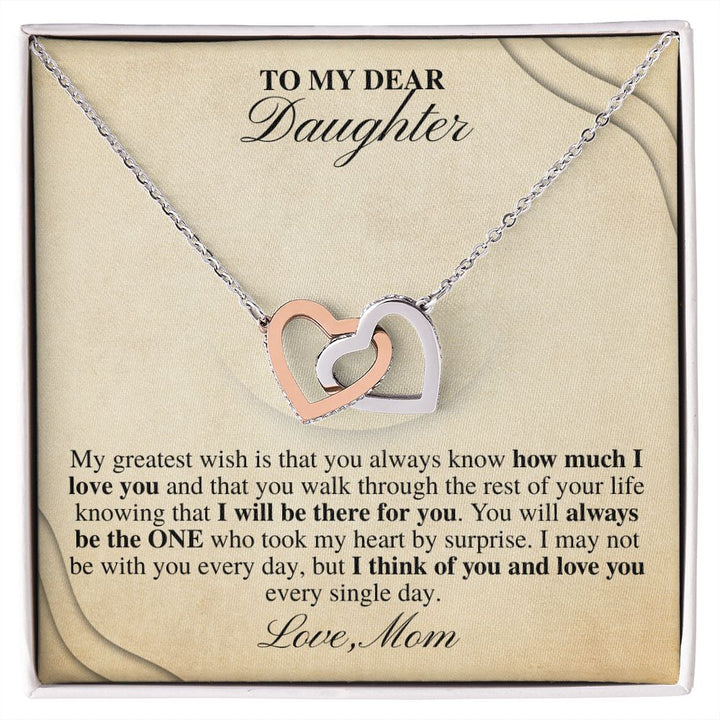 Necklace gift for daughter