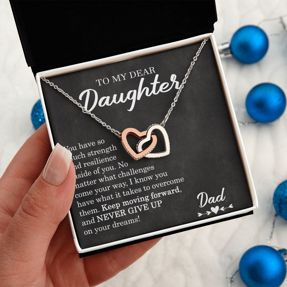 Dear daughter sale necklace