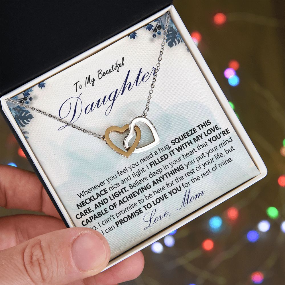 Hug-Inspired Necklace from Mom to Daughter