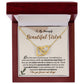 For My Beautiful Sister Necklace Gift | To My Sister Gifts