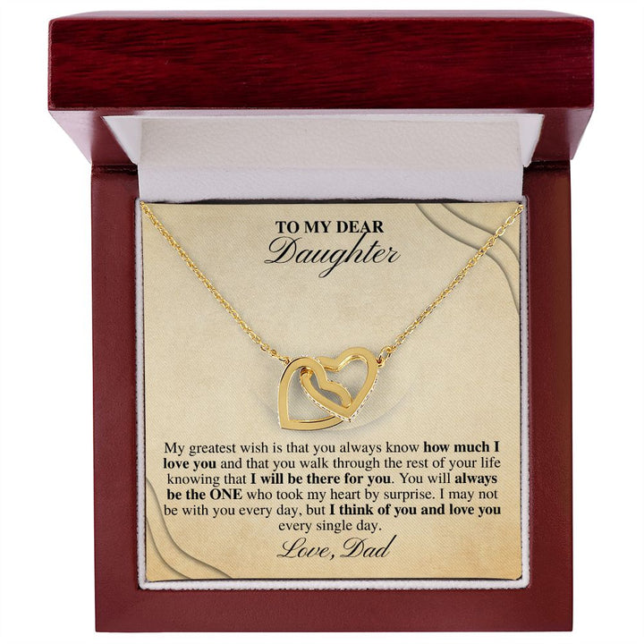 necklace from dad to daughter