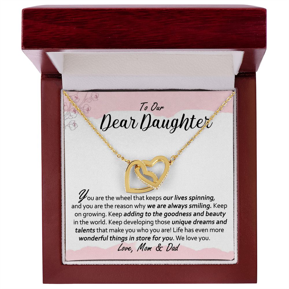 interlocking necklace for daughter