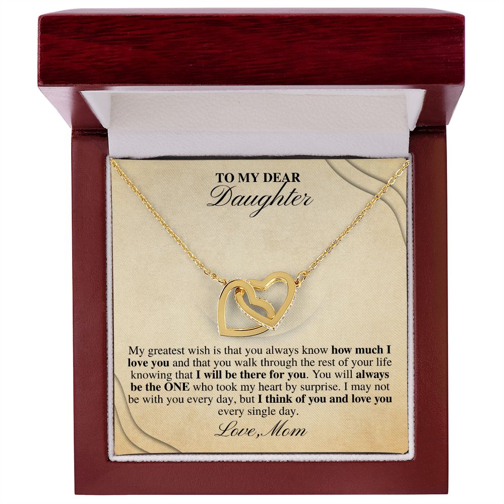 interlocking necklace for daughter