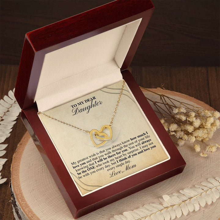 Always With You Mom Daughter Necklace