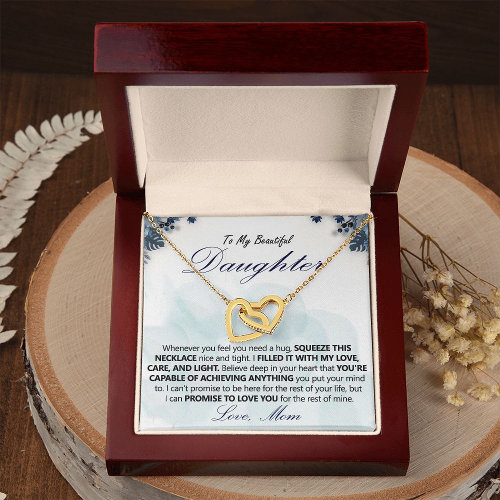 Hug-Inspired Necklace from Mom to Daughter