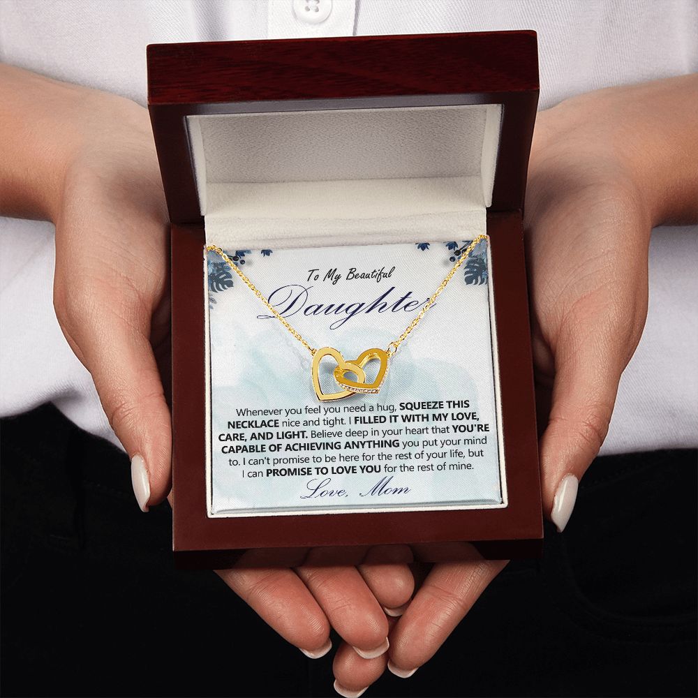 Hug-Inspired Necklace from Mom to Daughter