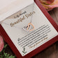 For My Beautiful Sister Necklace Gift | To My Sister Gifts