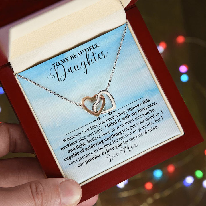 Squeeze Heart Necklace from Mom to Daughter