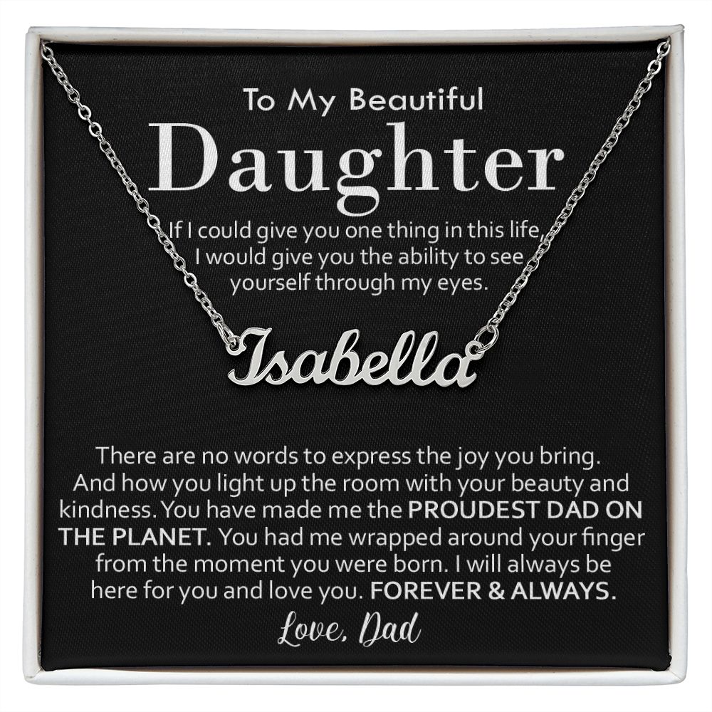 dad to daughter gift