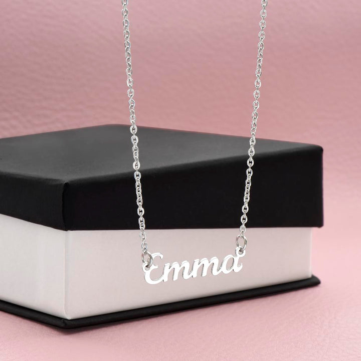 Soulmate Name Necklace Gift for Her