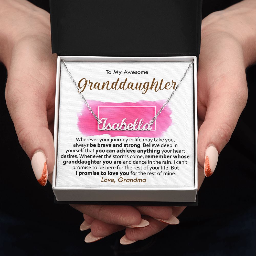 Granddaughter Present from Grandma
