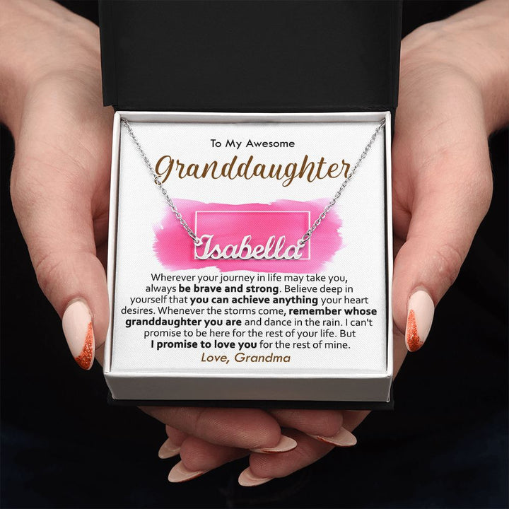 Granddaughter Present from Grandma