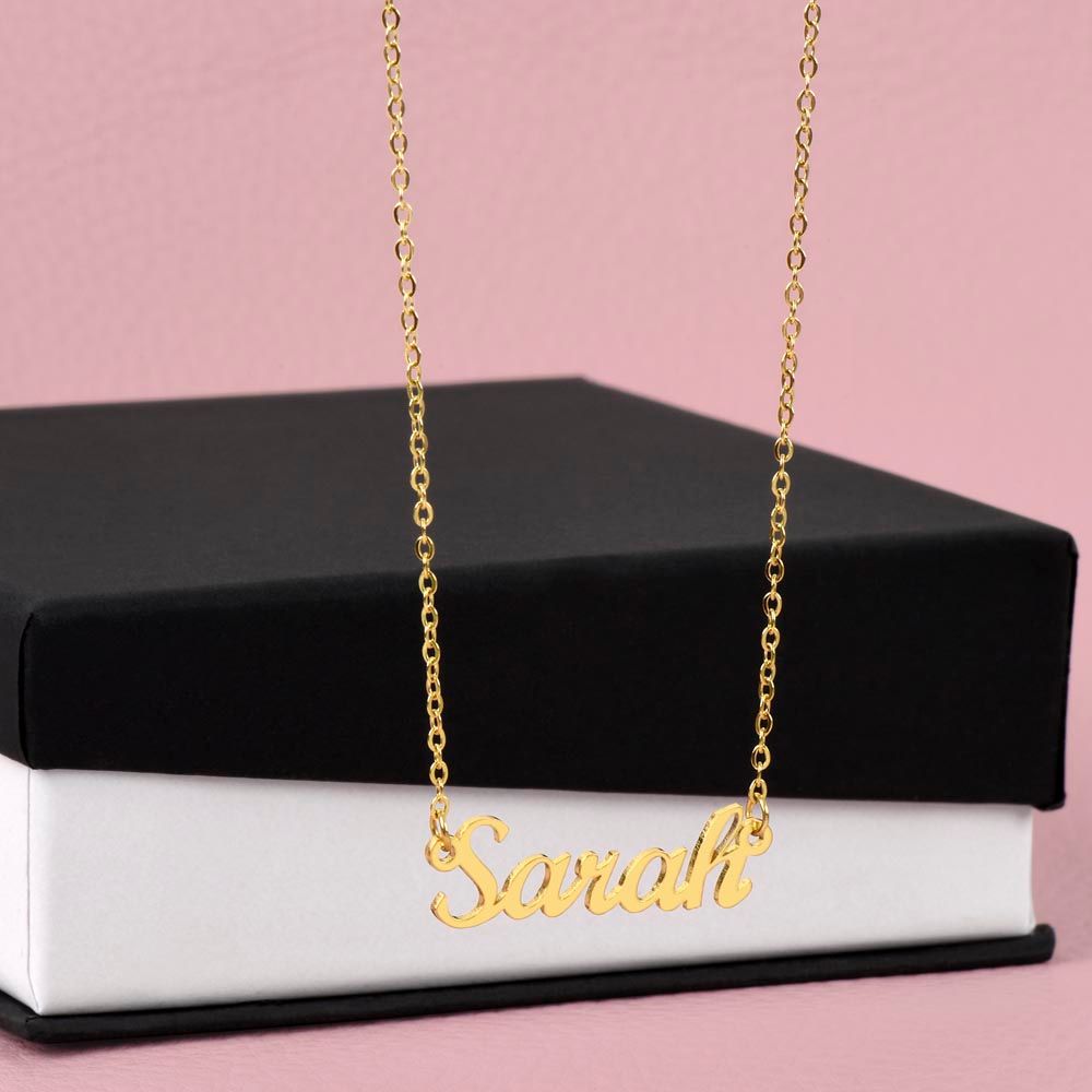 Custom Name Necklace Gift for Daughter