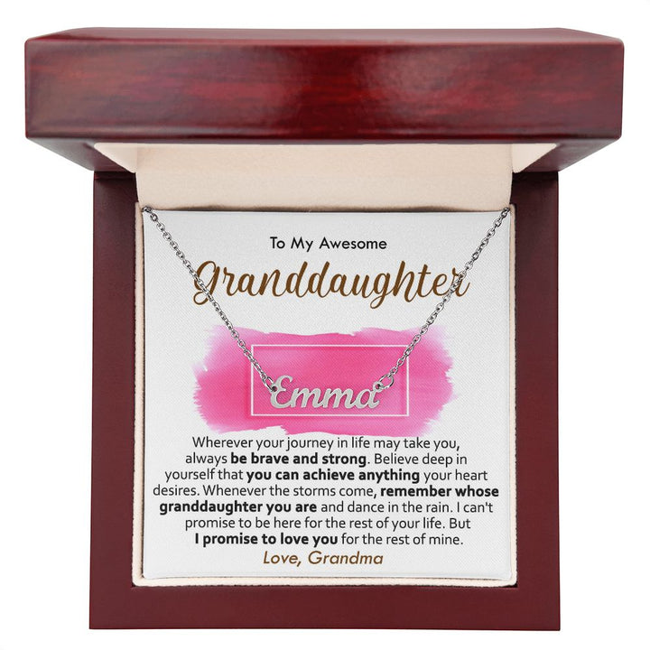 Granddaughter Present from Grandma