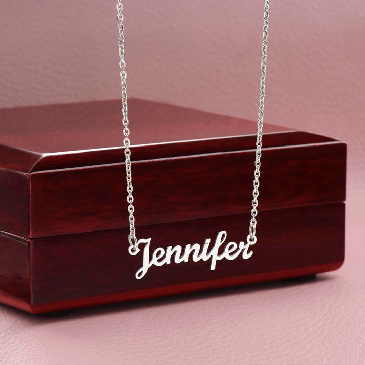 Custom Daughter Necklace from Proud Dad
