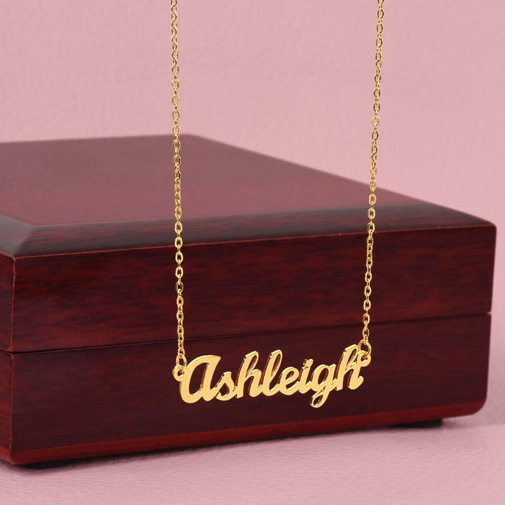 Custom Name Necklace Gift for Daughter