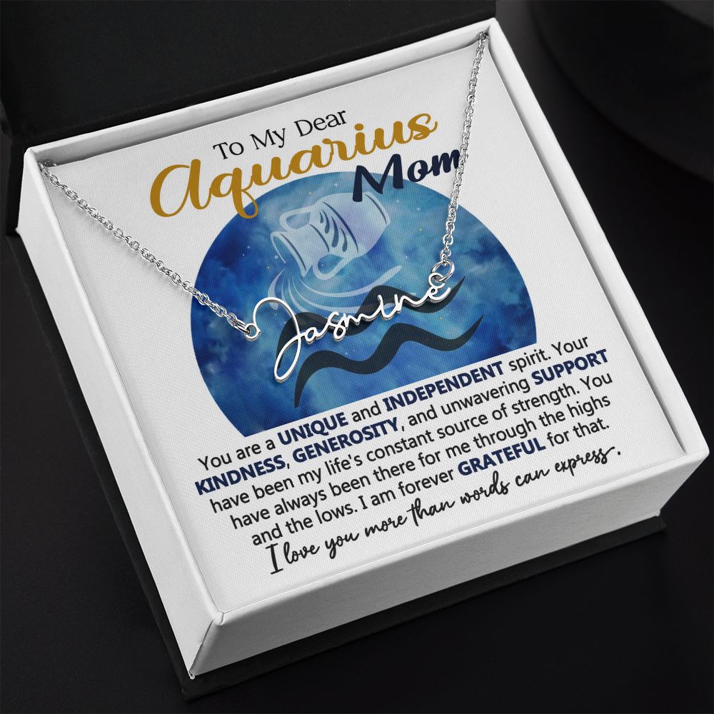 mother's day gift for aquarius mom