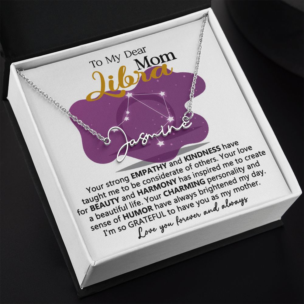 zodiac sign gift for libra mom